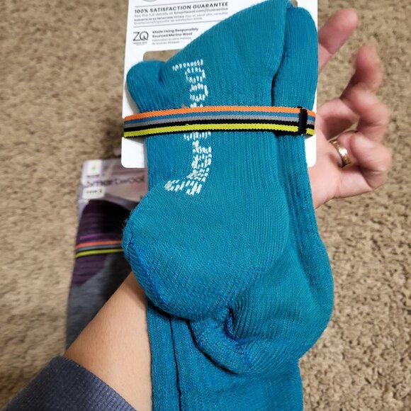 Womens Smartwool Merino Wool Blend Full Cushion Crew Socks Medium Size 7-9.5 - Picture 3 of 7